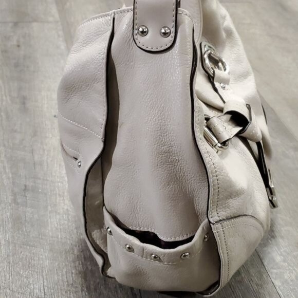 B Makowsky Leather Hobo Shoulder Bag Handbag Tote Purse Pebbled WOMEN'S WOMAN'S - Picture 5 of 11